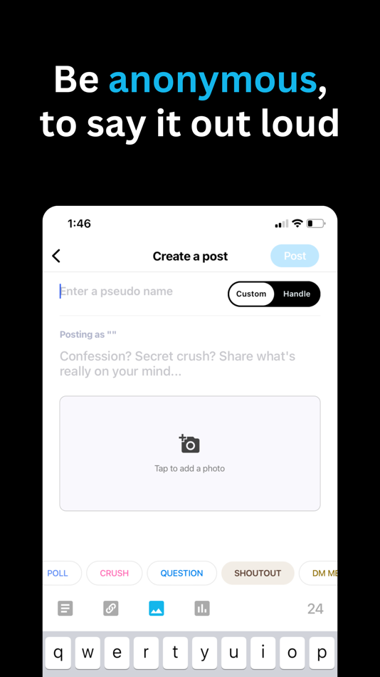 #2. Moots - Be Anonymous Be Real! (iOS) By: Parvesh Nehra