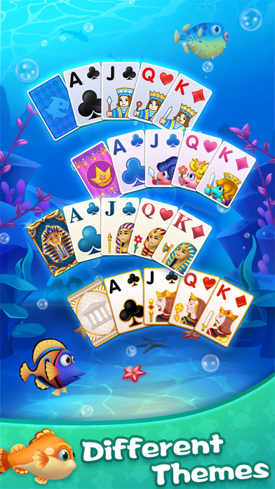 Solitaire Fish - Card Games Screenshot