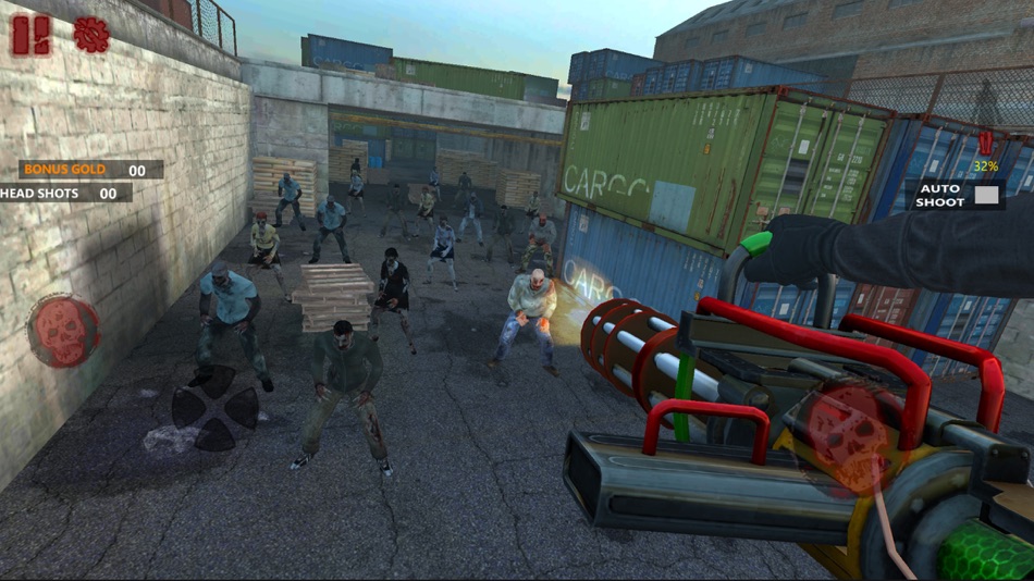 #4. FPS Zombie Target 3D (iOS) Podle: ijaz arshad