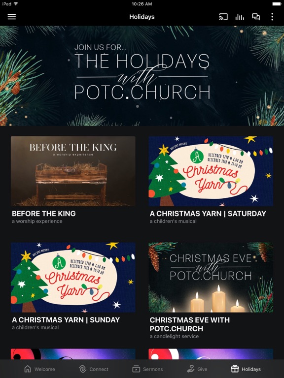 The Pentecostals | Twin Cities iPad screenshot 3 - Lifestyle app