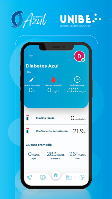 Diabetes Azul Screenshot