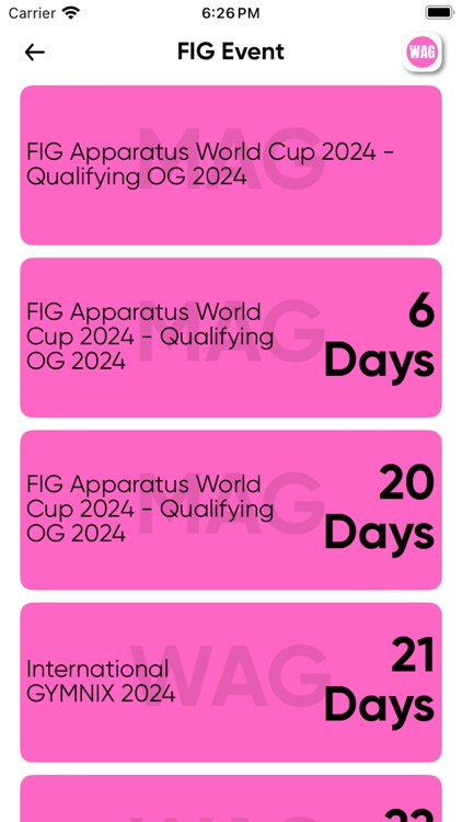 FIG Event Countdown screenshot-4