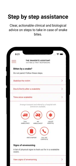 Game screenshot The Snakebite Assistant apk