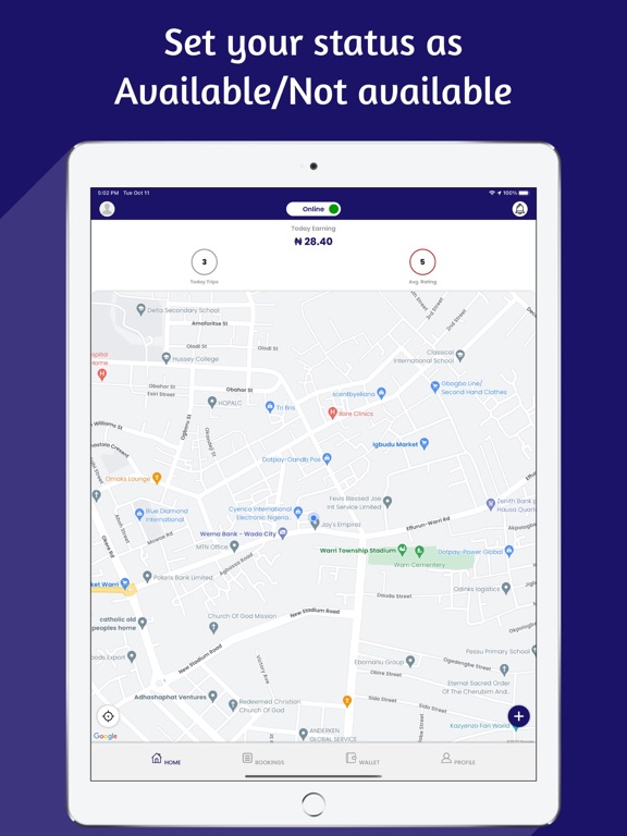Screenshot #5 pour Farerun Driver: Drive & Earn