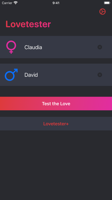 Love-Tester Screenshot