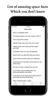 space amazing facts iphone screenshot 2