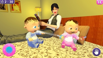 Newborn Twin Baby Mom Games 3D Screenshot