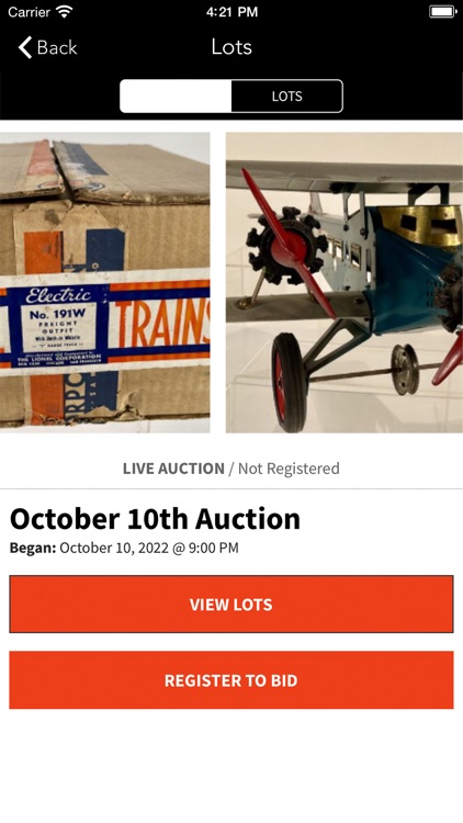 Harris Toy Train Auctions