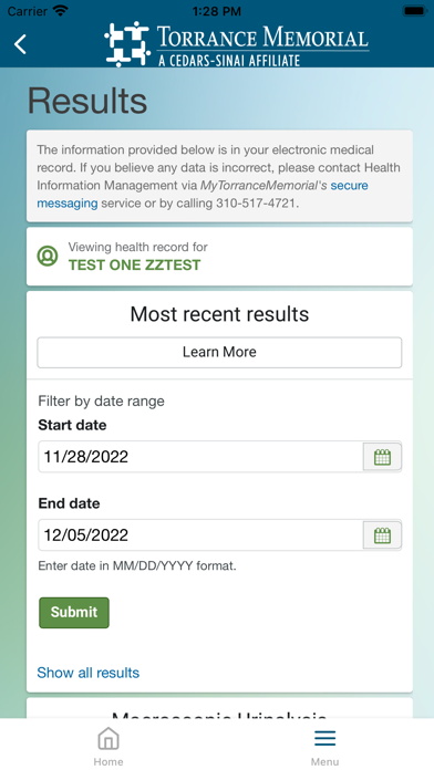 MyTorranceMemorial Screenshot