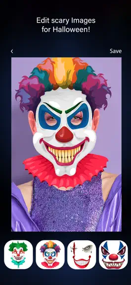 Game screenshot Scary Clown Face Filter Effect hack