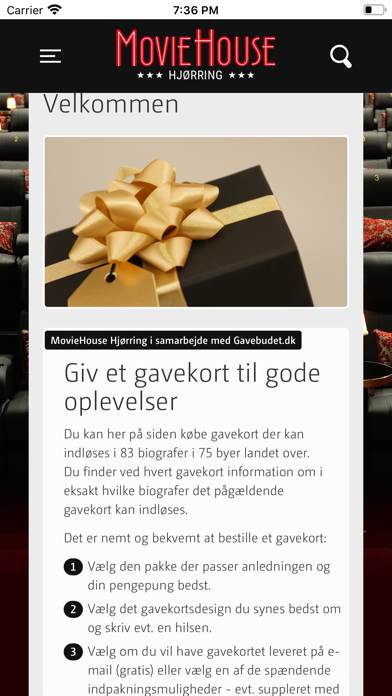 MovieHouse Hjørring Screenshot