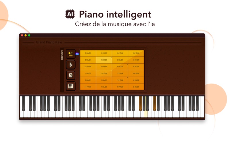 Screenshot #1 pour Synthétiseur - Musique MIDI