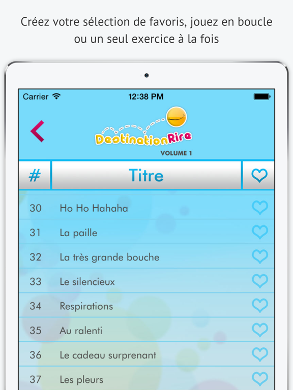 Screenshot #5 pour Rire plus, Exercices de rire