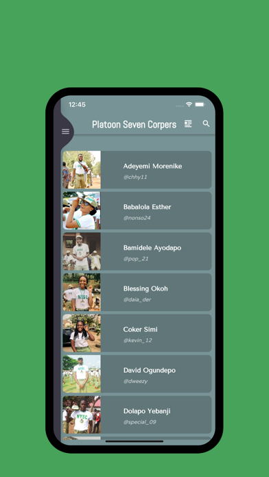 NYSC Camp Platoons Screenshot