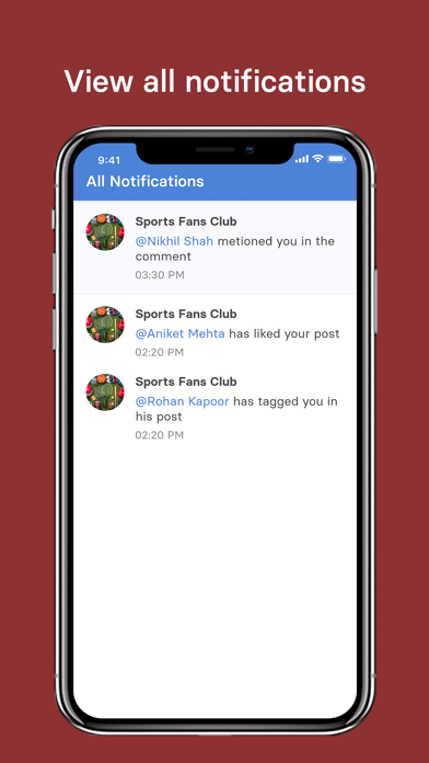 Silver Oak Alums Screenshot