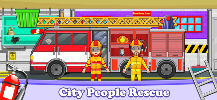 Pretend City Firefighter Life