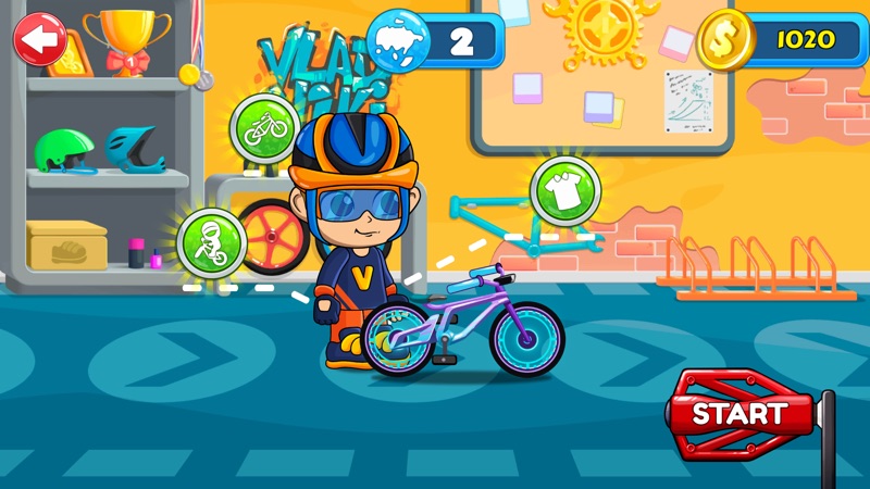 Vlad e Niki: Extrema ciclismo screenshot 3