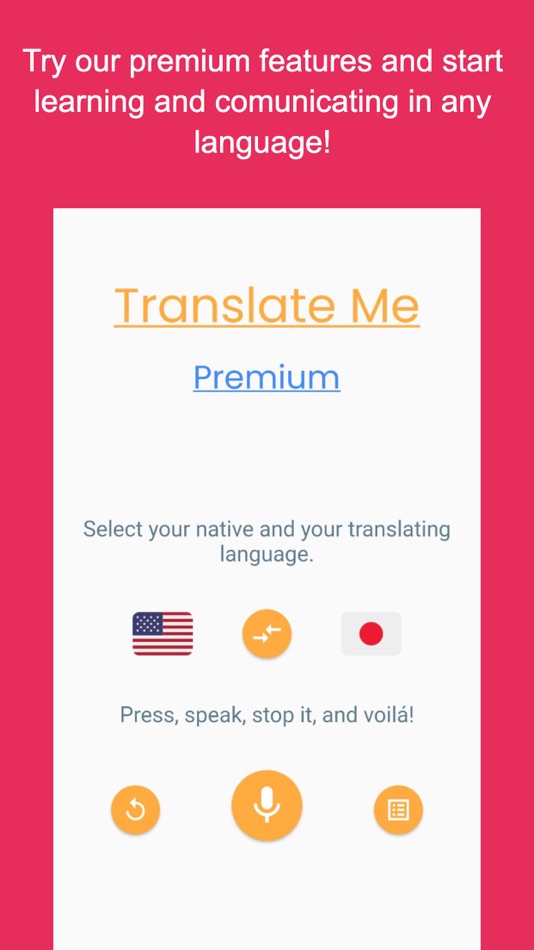 #4. Translate Me! Talk with anyone (iOS) Podle: Mario Luque