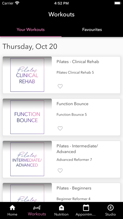 The Pilates Shop Screenshot