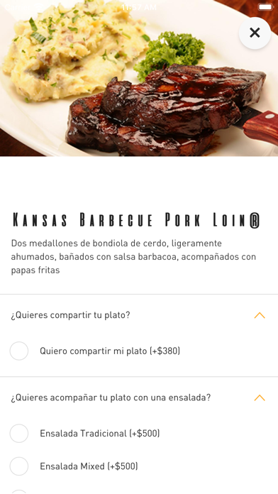 Kansas Grill & Bar Screenshot