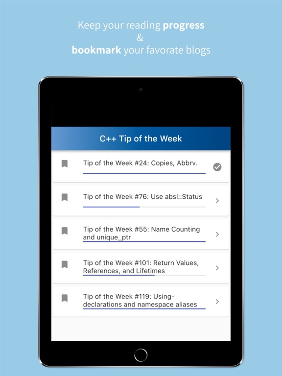 C++ Tip of the Week iPad screenshot 5 - Developer Tools app