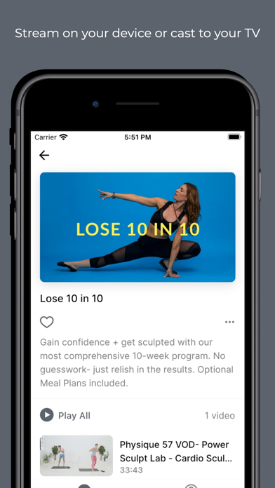 Physique 57 On Demand Screenshot