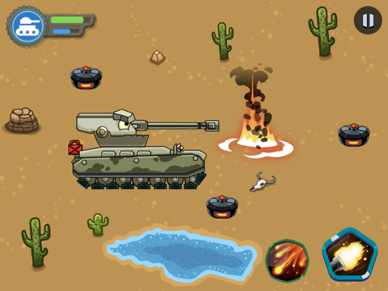 Screenshot #5 pour Tank Battle: Offline games