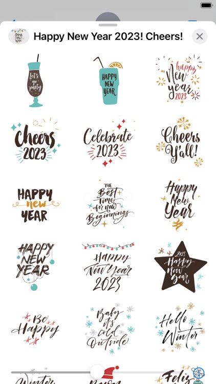 Happy New Year 2023! Cheers!