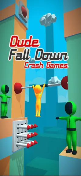 Game screenshot Dude Fall Down - Crash Games mod apk