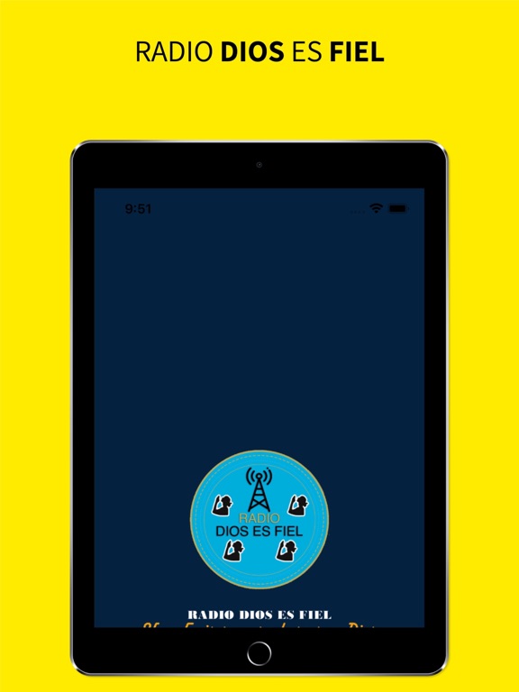 Radio Dios Es Fiel iPad screenshot 3 - Music app