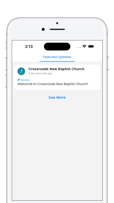Crossroads New Baptist Church Screenshot