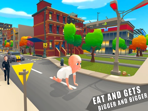 Giant Fat Baby Simulator 3Dのおすすめ画像4