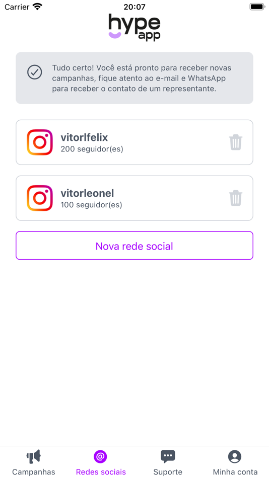 #4. Hype App (iOS) By: Voce no Hype Marketing e Entretenimento LTDA