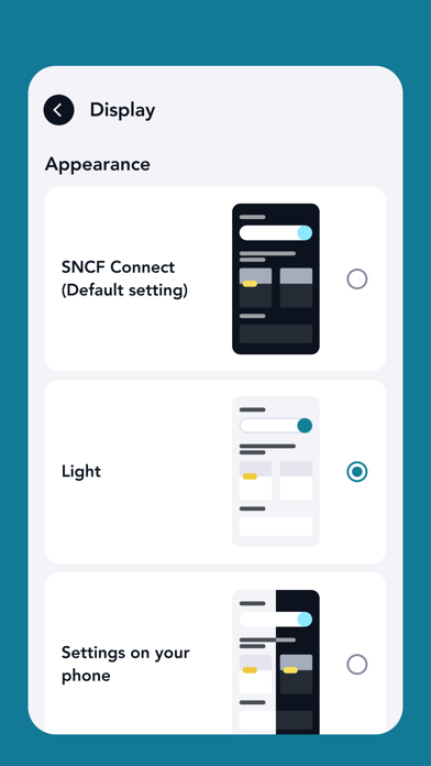 SNCF Connect: Trains & trips Screenshot