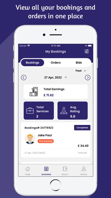 SERVICE PROVIDER Screenshot