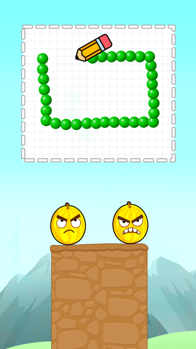 Draw to Smash Melon: IQ Test Screenshot