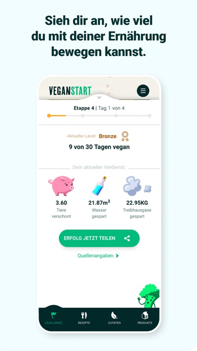PETA Veganstart Screenshot