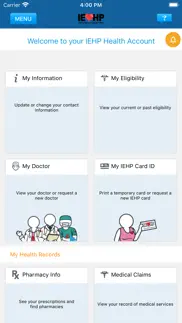 iehp smart care iphone screenshot 2