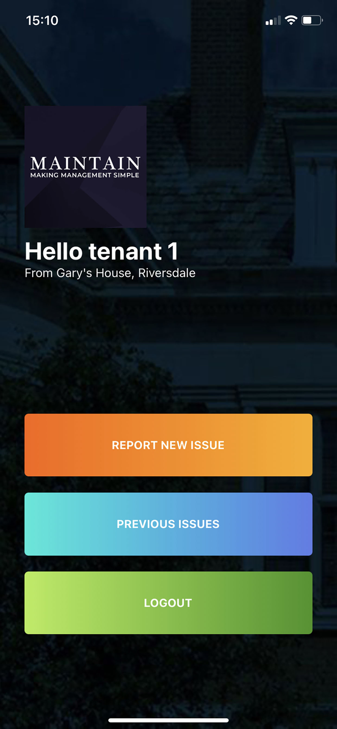 Maintain for Tenants