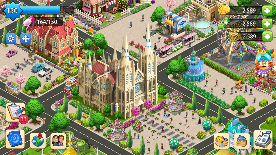 #8. Lily City: Building metropolis (iOS) 由: 湘週 郑