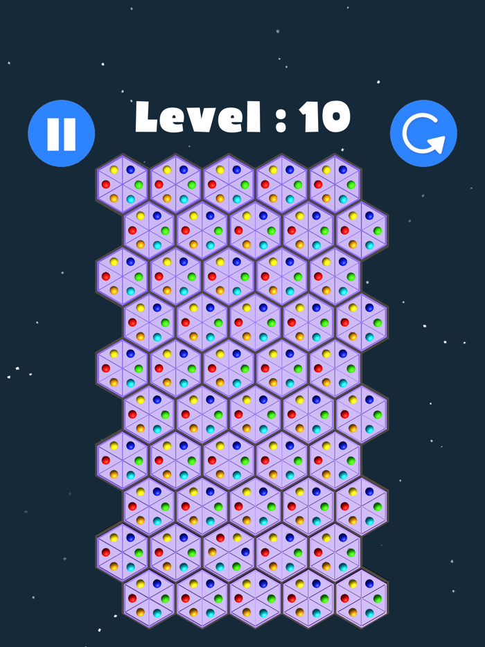 Super Hexa Block - Ball Puzzle