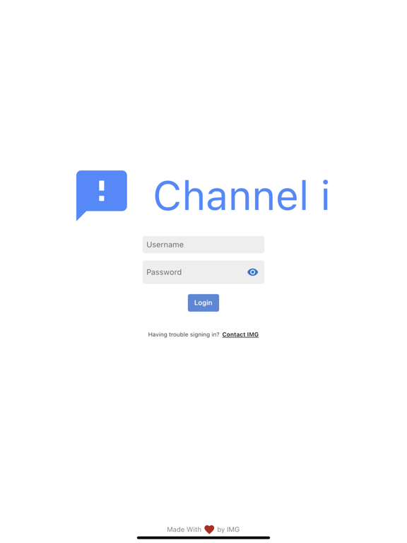 Channel i Noticeboard
