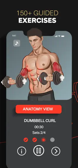 Game screenshot Muscle Man Home & Gym Workout apk