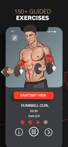 Muscle Man Home & Gym Workout screenshot #2 for iPhone