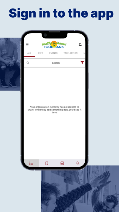 Healthy Harvest Food Bank Screenshot