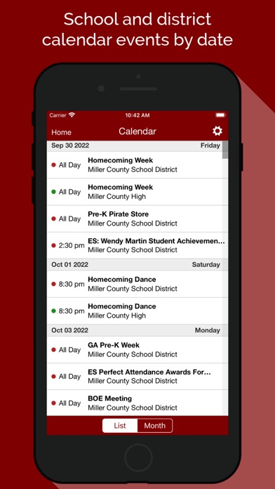 Miller County School District Screenshot