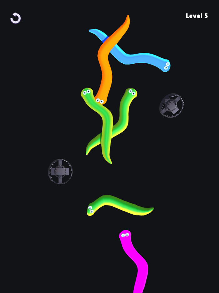 Sort Snakes Sorting Game