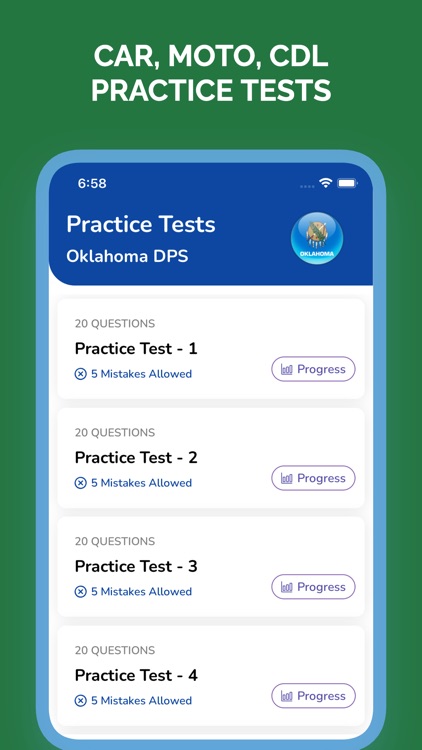 Oklahoma Learners Permit Test