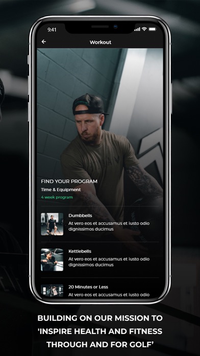 GOLFWOD Affiliates Screenshot