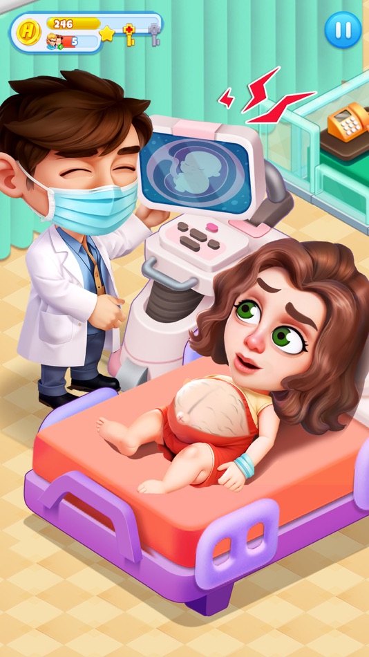#7. Happy ASMR Hospital (iOS) بواسطة: Smart Fun Limited